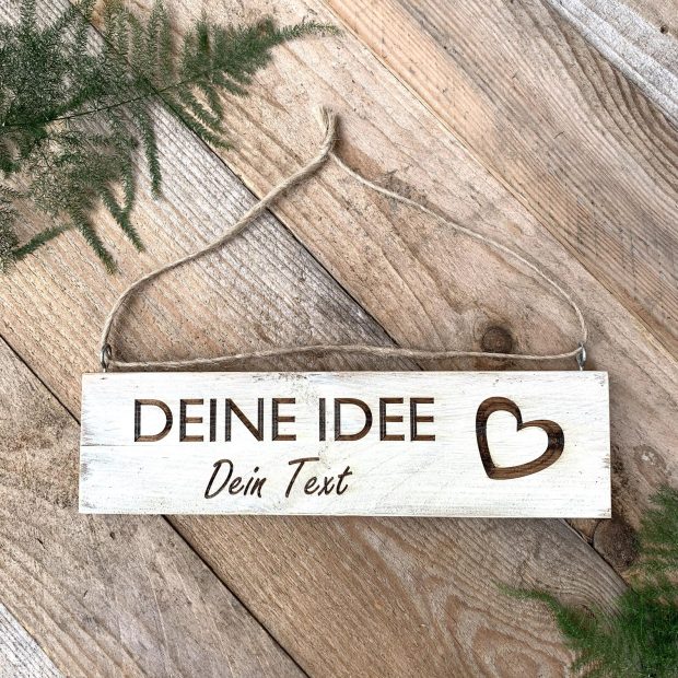 Türschild nach deinem Wort