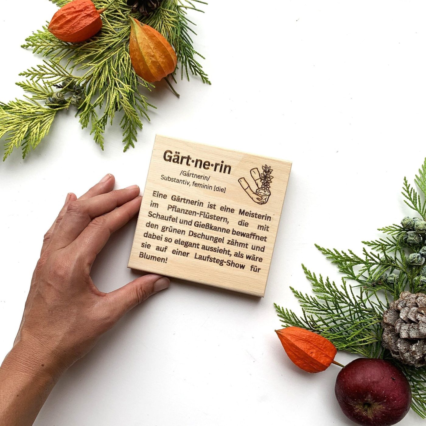 Definition: Gärtnerin — Nature Roadshop