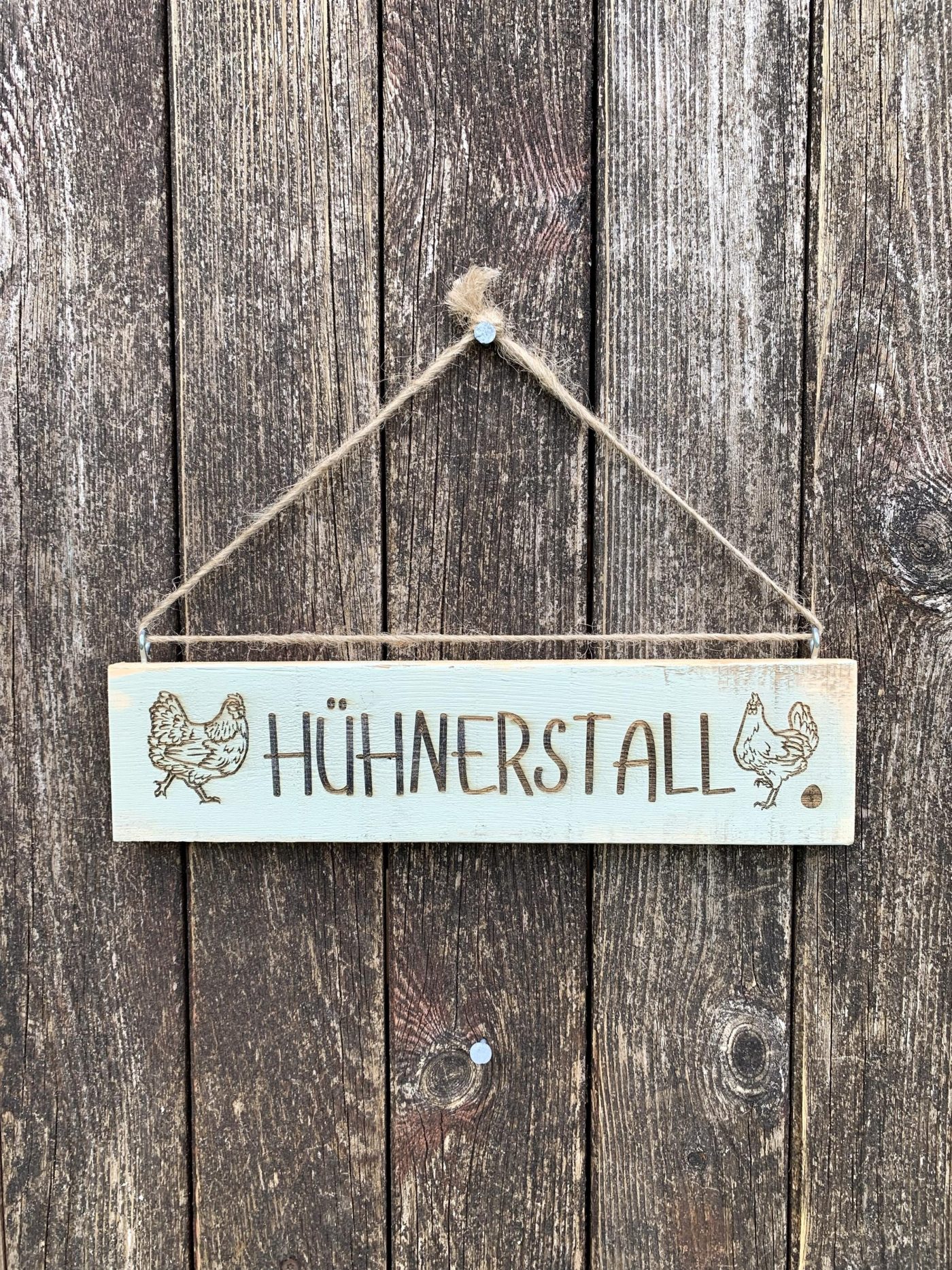 Hühnerstall, graublau — Nature Roadshop