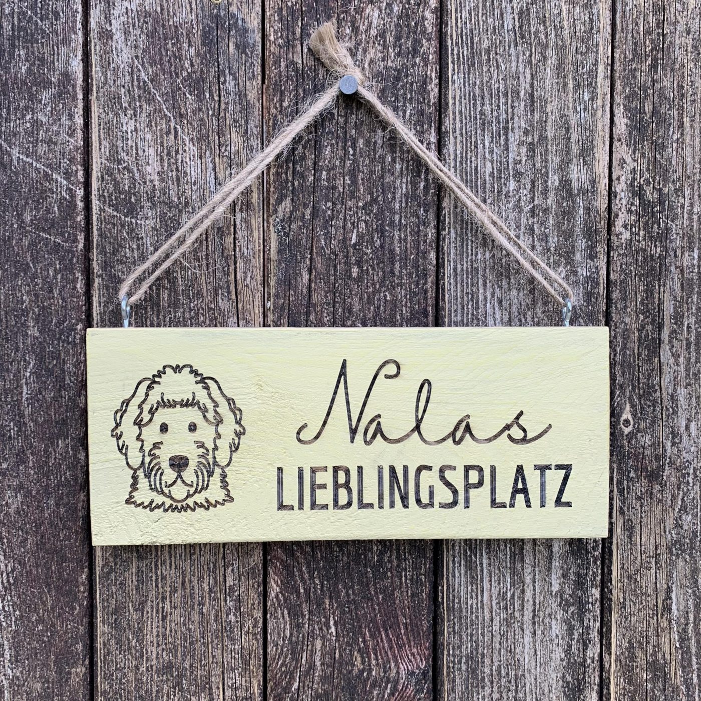 Hunde-Lieblingsplatz, pastell — Nature Roadshop