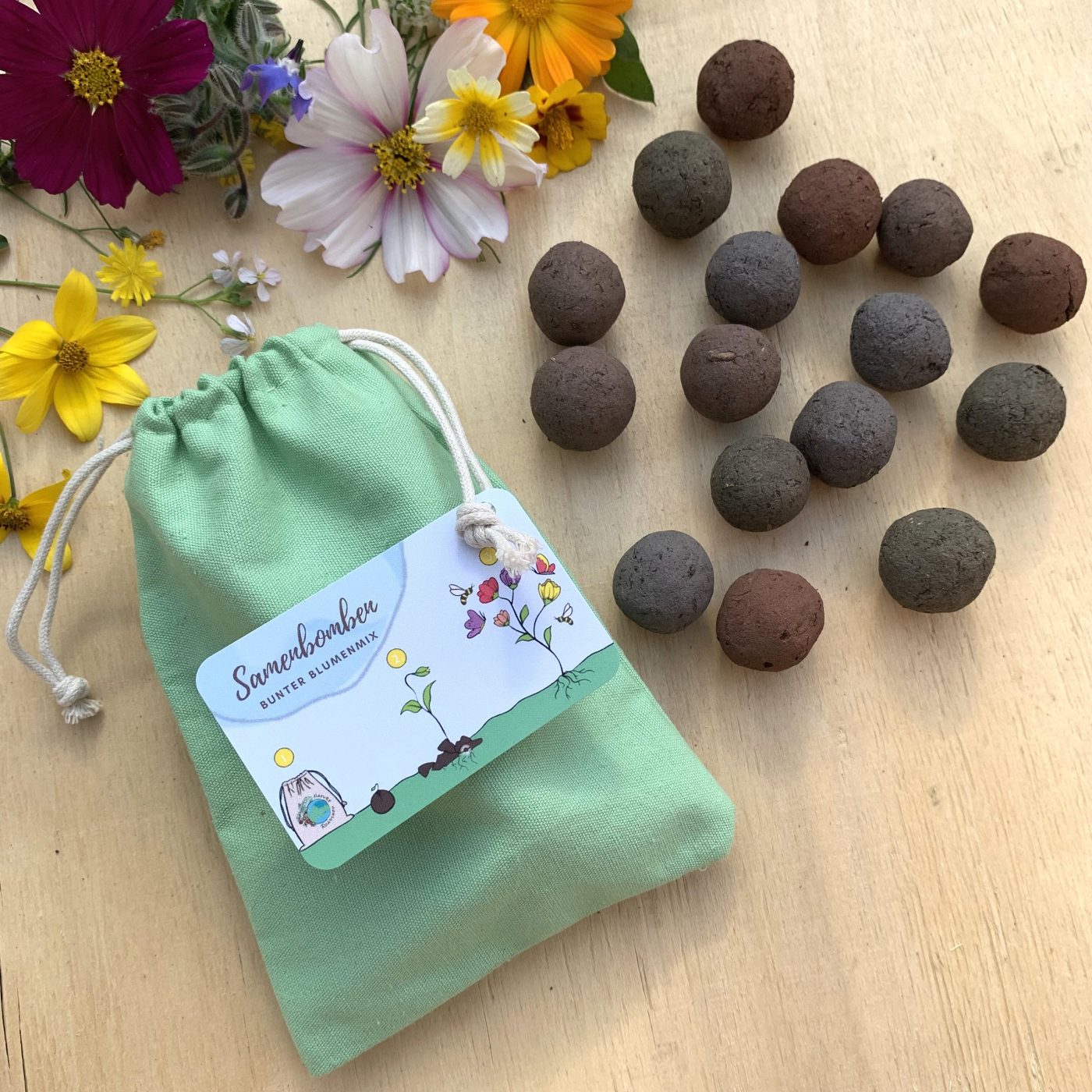 Wildblumen, 16 im Beutel — Nature Roadshop